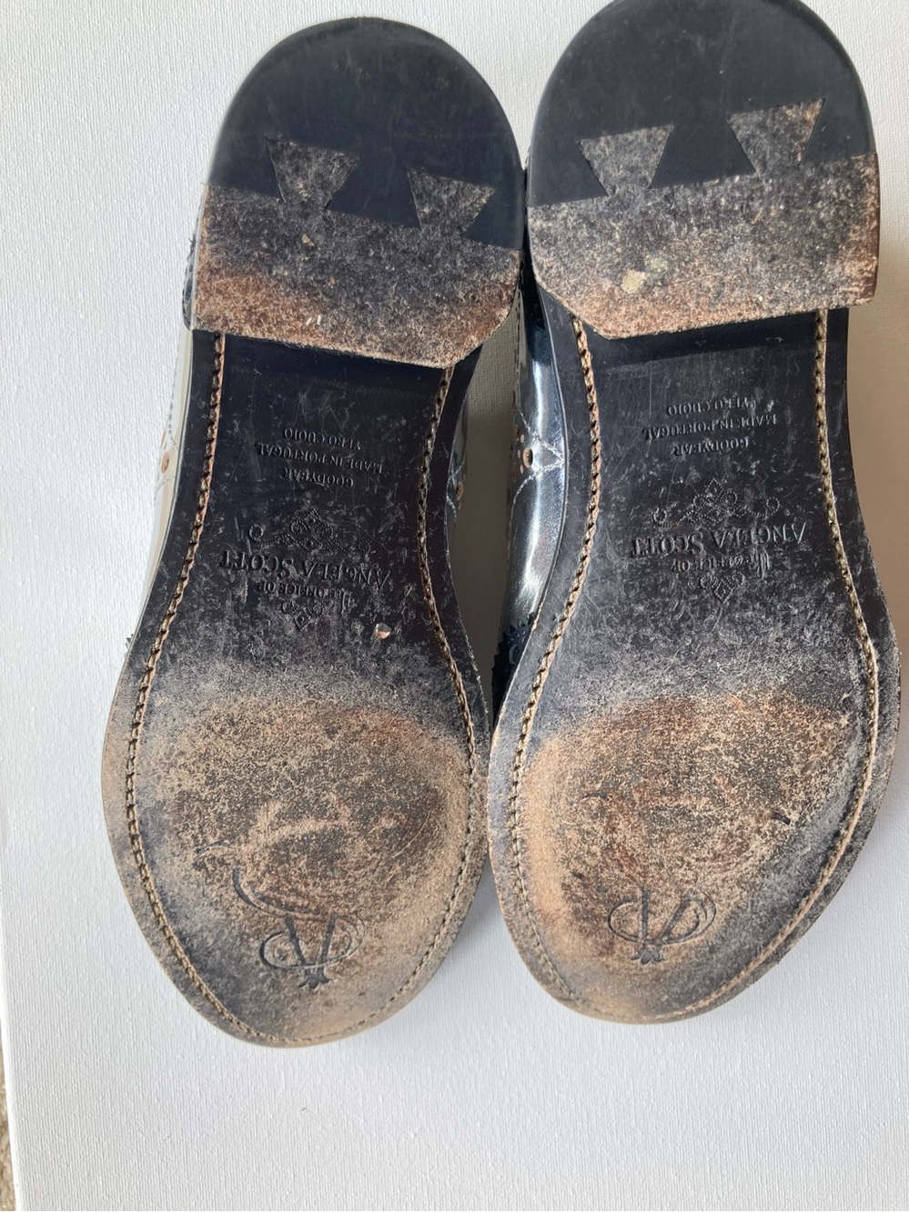 Office of Angela Scott Black, Silver & White Wingtip Brogues - Picture 5 of 6